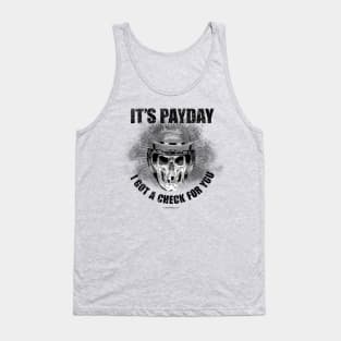 It's Payday – funny hockey player Tank Top